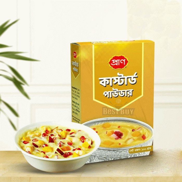 PRAN CUSTARD POWDER -100G PAPER PACK